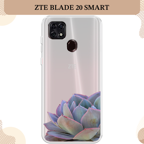 Силиконовый чехол Молодило уголок на ZTE Blade 20 Smart / ЗТЕ Блэйд 20 Smart, прозрачный уголок smart 740sch1005