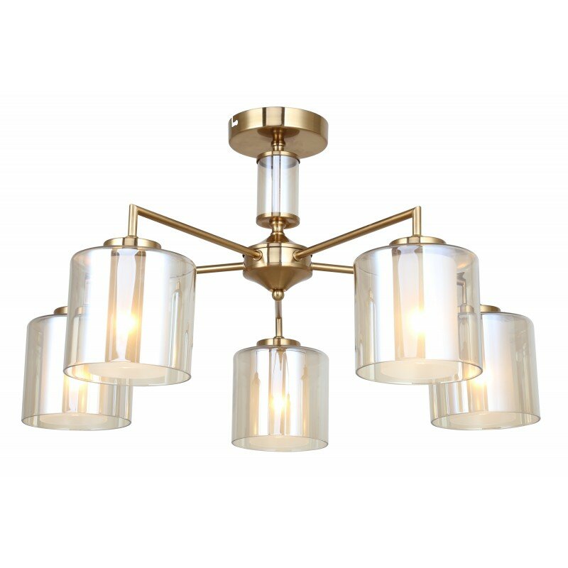 фото 3166-305 Люстра Rivoli Adelina 3166-305 5 х Е14 40 Вт модерн, цена за 1 шт