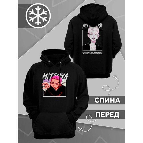 фото Худи , размер m (46-48), черный printech