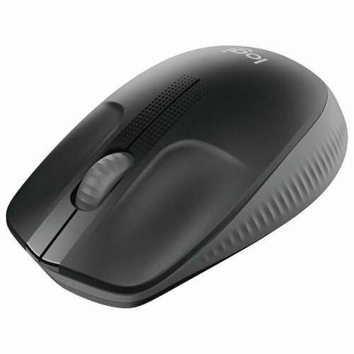 Мышь беспроводная LOGITECH M190 2 кнопки1 колесо-кнопка оптическая чёрно-серый 910-005905 513509 210600₽