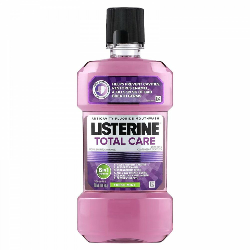 Ополаскиватель для полости рта Listerine Total Care, 500 мл - фото №20