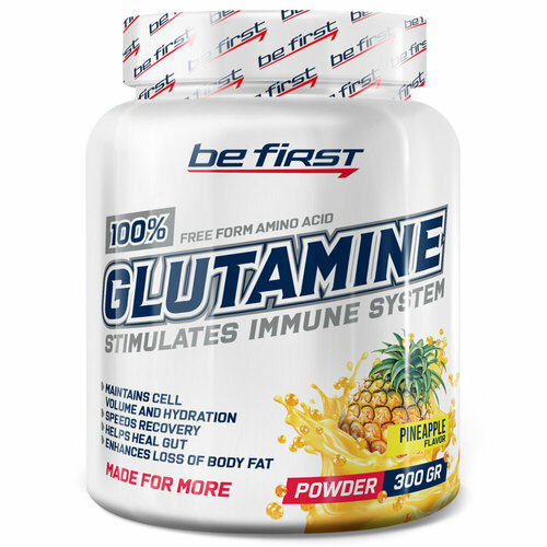 Be First Glutamine Powder (Глутамин) 300 г (Be First) be first glutamine powder глутамин 300 г be first