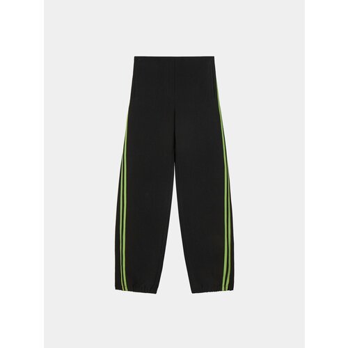 Брюки  TheOpen Product Side Taped Wide, размер S, черный