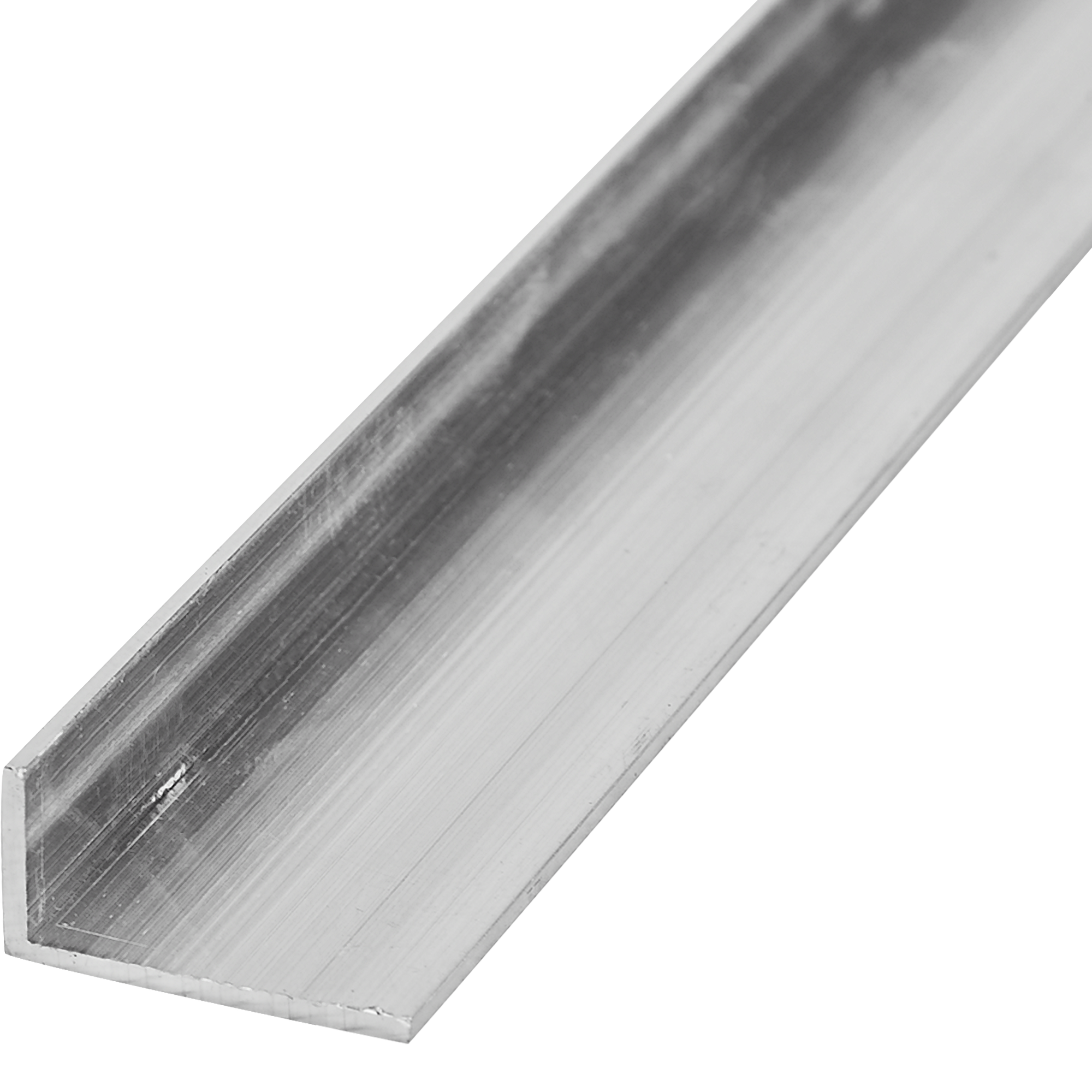 фото L-профиль с неравными сторонами 20x10x1.2x1000 мм, алюминий, цвет серый