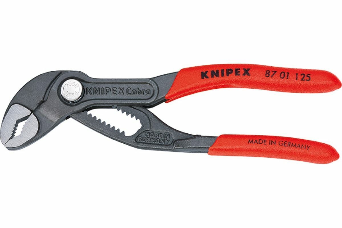 Высокотехнологичные сантехнические клещи Cobra® KNIPEX KN-8701125