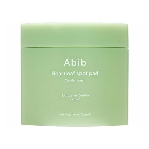 Успокаивающие диски для лица с хауттюйнией ABIB Heartleaf spot pad Calming touch 5789₽
