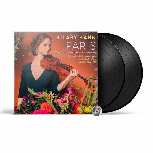 Hilary Hahn - Paris (2LP) 2021 Black, 180 Gram, 45 RPM, Gatefold Виниловая пластинка