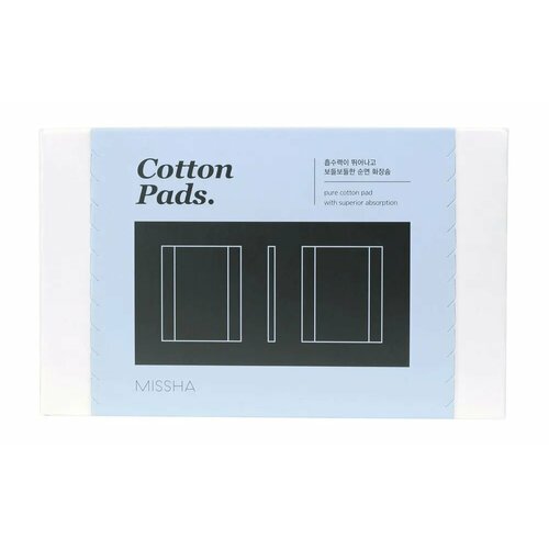 Ватные диски MISSHA COTTON PADS 80 шт 275₽