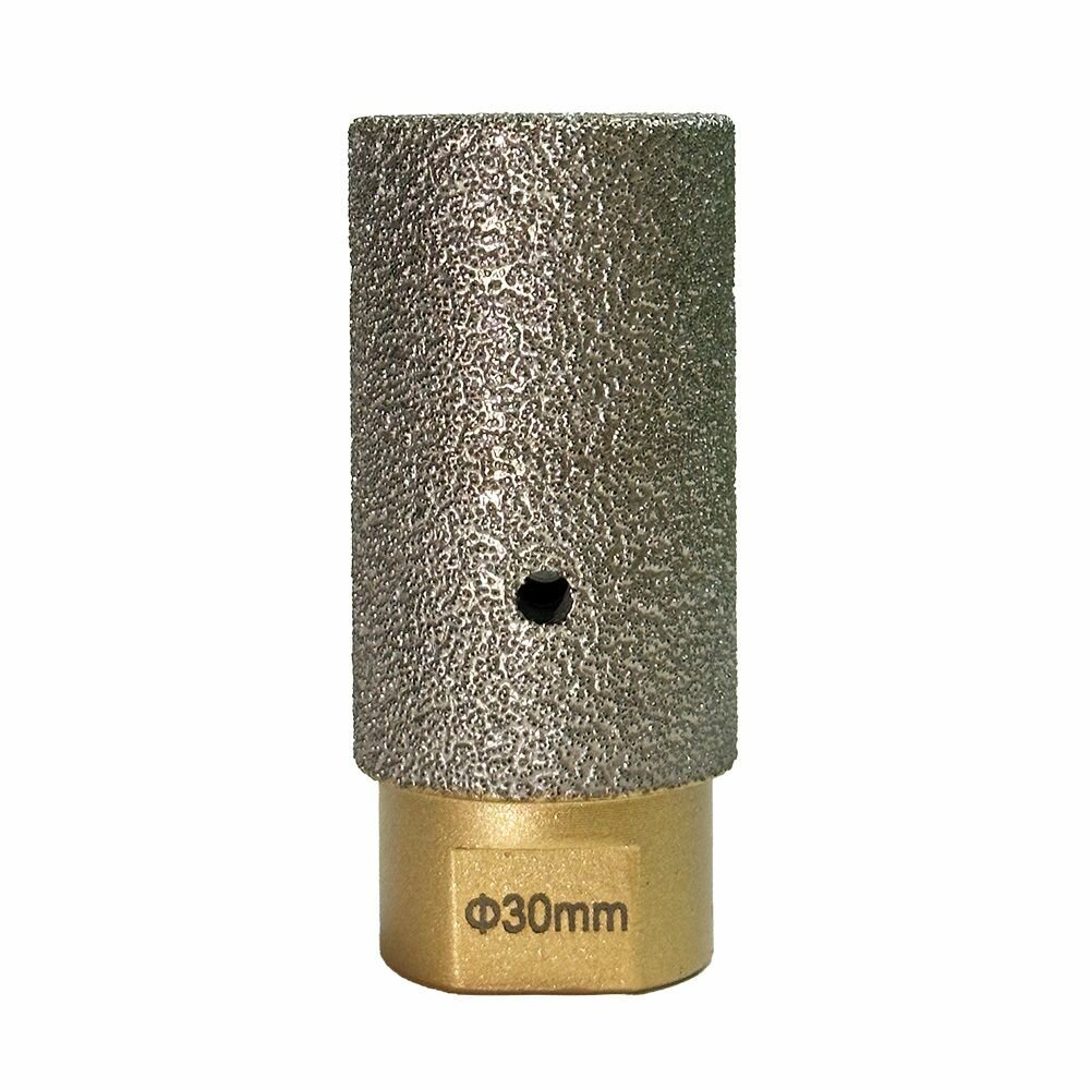 Фреза алмазная цилиндрическая для камня и керамики D30 мм / M14