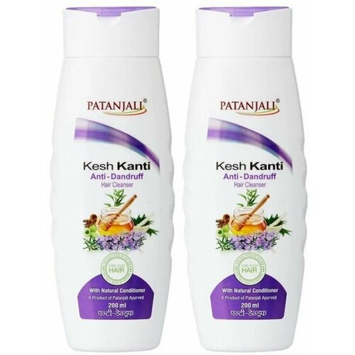 Patanjali Шампунь для волос Kesh Kanti против перхоти, 200 мл, 2 шт