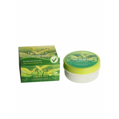 Крем массажный CLEAN & MOISTURE GREEN TEA MASSAGE, 300г