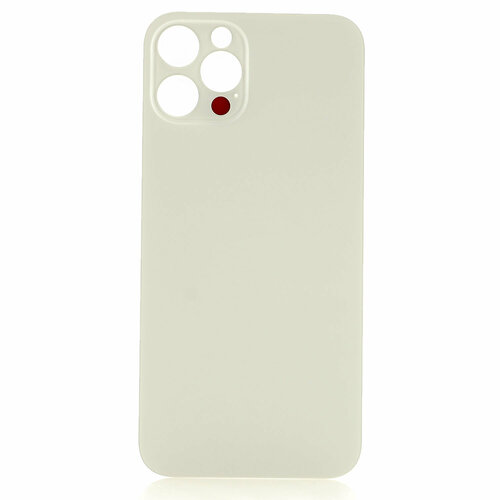 Задняя крышка для iPhone 12 Pro Max белый (серебристый)