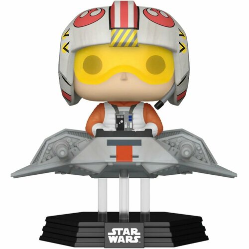 Фигурка Funko головотряс Star Wars: The Empire Strikes Back - POP! Deluxe - Luke Skywalker in T-47 Airspeeder (Exc) 74404 фигурка funko pop bobble star wars luke skywalker