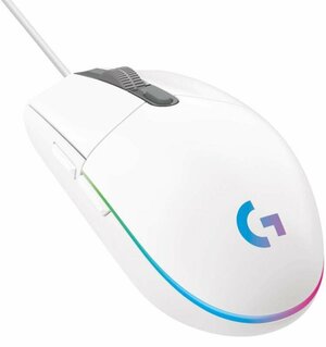 Игровая мышь Logitech G G102 Lightsync, белый