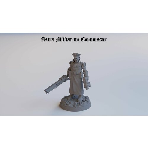 Astra Militarum: Commissar / Комиссар Имперской Гвардии / Warhammer 40k Астра Милитарум