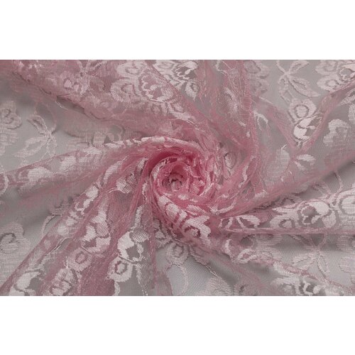 Ткань Кружево, нежно-розовое, ш148см, 0,5 м