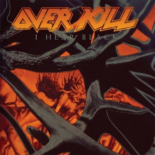 виниловая пластинка overkill w f o clear black marbled vinyl lp Виниловая пластинка Overkill / I Hear Black (Orange Black Marbled Vinyl) (LP)