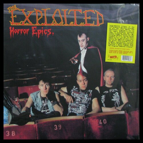 Виниловая пластинка Radiation Reissues Exploited – Horror Epics (coloured vinyl)