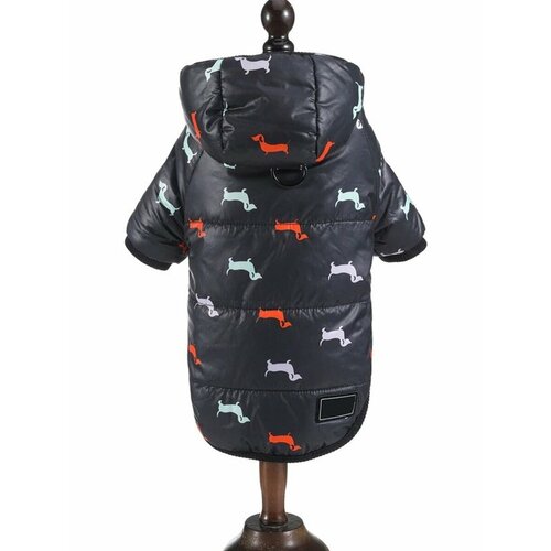 Куртка с капюшоном для собак мелких и средних