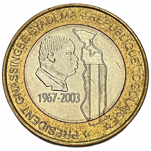 Того 6000 франков (4 африки) 2003 г. (Гнассингбе Эйадема)