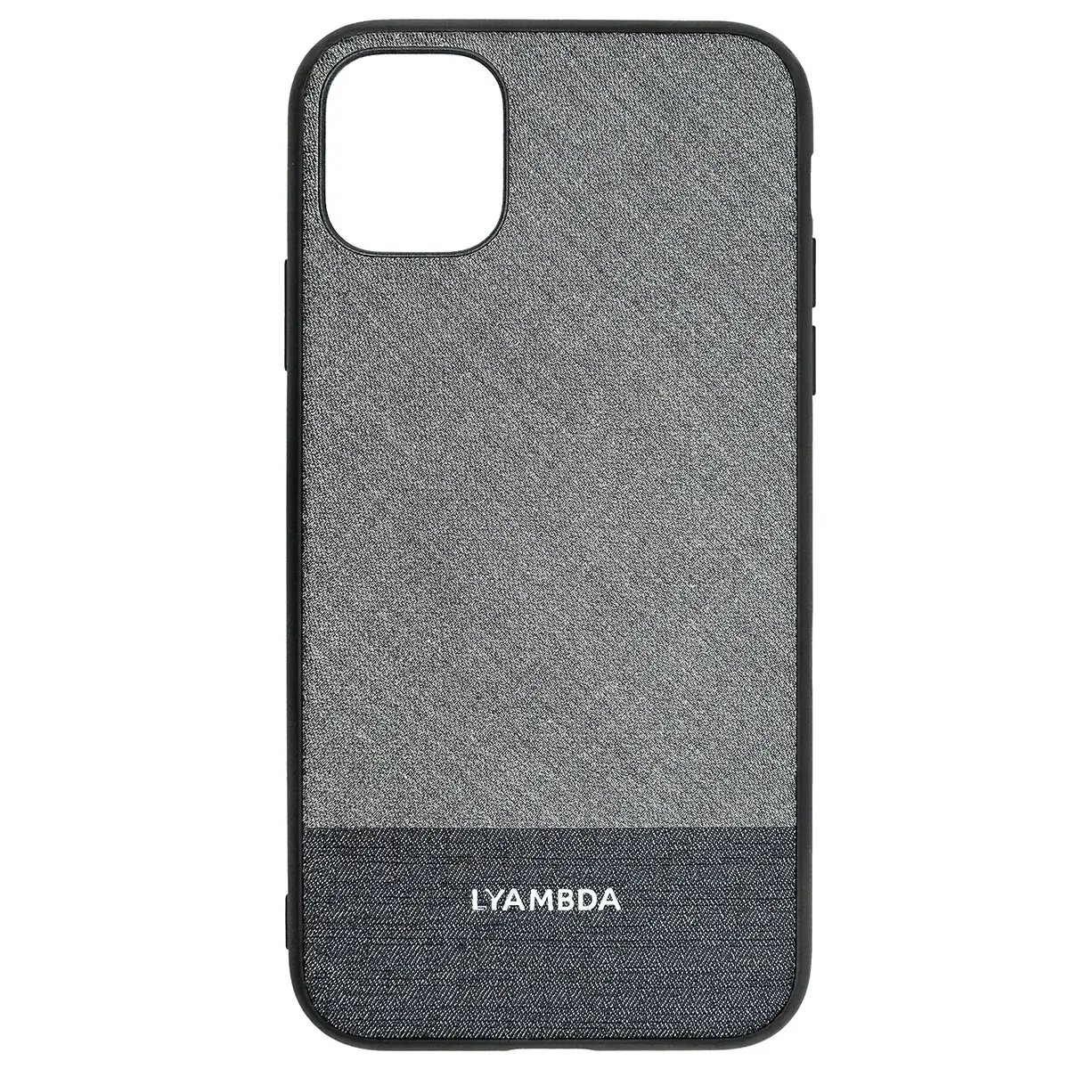 Чеxол (клип-кейс) Lyambda EUROPA для iPhone 12 Pro Max (LA05-1267-GR) Grey Strip