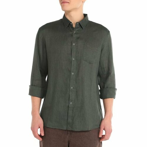 Рубашка Maison David, размер XXL, темно-зеленый джемпер maison david размер xxl темно зеленый