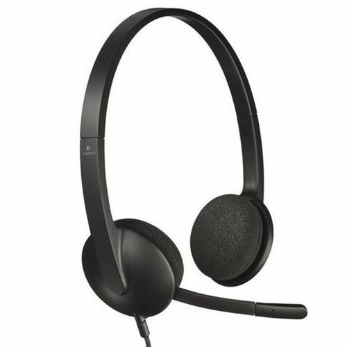 Гарнитура Logitech H340 Wered USB Black 981-000475 522000₽