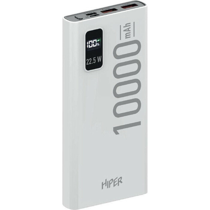 Мобильный аккумулятор HIPER EP 10000 черный (ep 10000 black) - фото №7