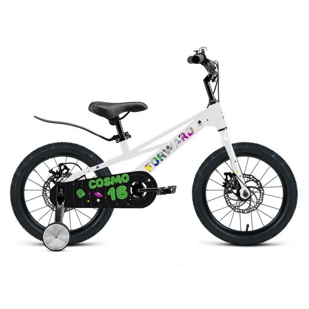 Детские велосипеды Forward Детский велосипед FORWARD COSMO 18" 2023, 18" белый