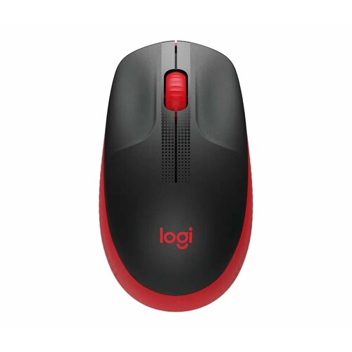 Компьютерная мышь Logitech M190 черныйкрасный 910-005915 172500₽