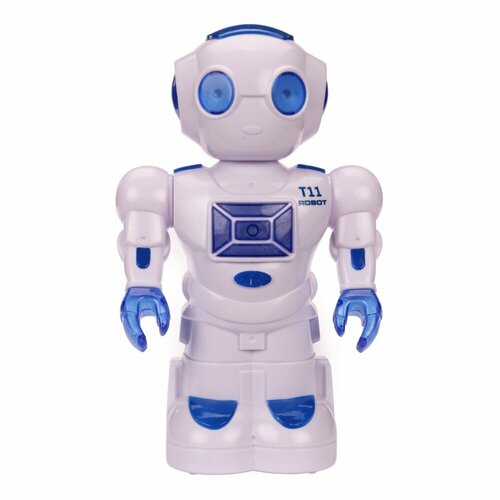 Робот КНР Preschool, свет, звук, на батарейках, в коробке, 2629-T11A (1804114) робот синий на батарейках свет звук в коробке