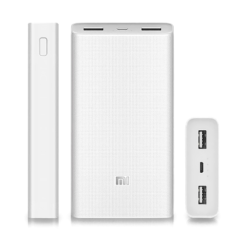 Внешний аккумулятор Xiaomi Power Bank 3 20000mAh USB-C Quick Charge 30 белый 493400₽