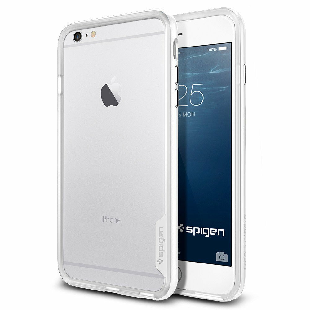 Бампер SPIGEN для iPhone 6s Plus & 6 Plus - Neo Hybrid EX - Белый - SGP11062