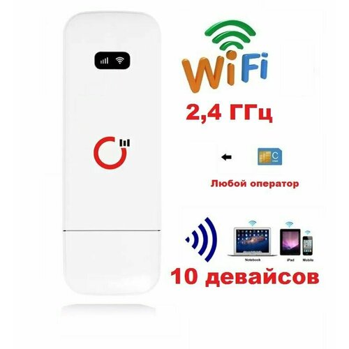 WiFi модем под SmartSim (FixTTL) wi fi 4g lte usb модем работает со смарт тарифами