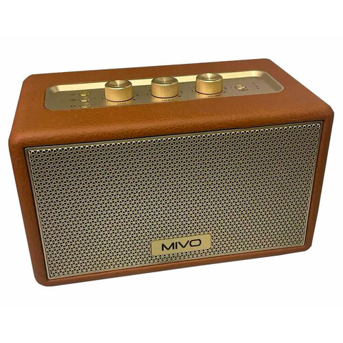 Портативная Bluetooth колонка Mivo M45 Brown коричневый