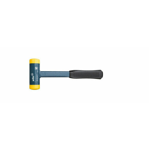 Wiha Dead-blow hammer with steel tube shaft - Dead blow hammer - Steel - Steel - Multicolor - 135 mm - 365 mm