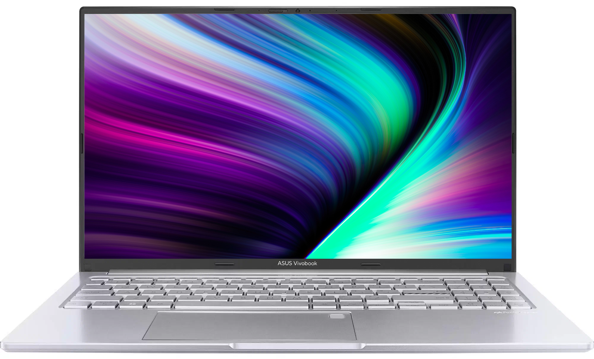 15.6" Ноутбук ASUS VivoBook 15 OLED, Intel Core i5-13500H (12 ядер), RAM 24 ГБ, SSD 1024 GB, Windows 11 Pro + Office 2021, Silver, Русская раскладка