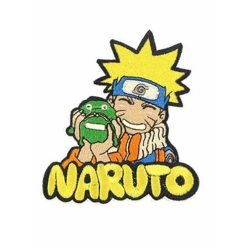 Нашивка термо Наруто и Жаба Гама чан из аниме Naruto 590₽