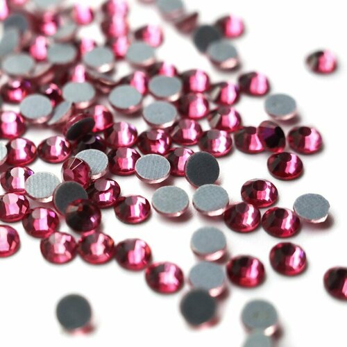 Стразы DMC термоклеевые упаковка ок 288 шт Термогорячей фиксацииТермостразы огранка Rose цвет розовый размер 46-48 мм SS20 766₽
