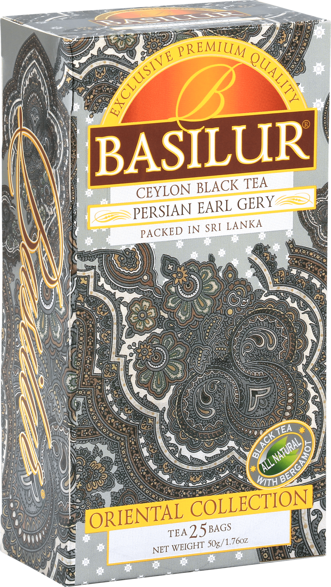 Чай Basilur Восточная коллекция эрл грей по персидски 25*2г Базилур - фото №6