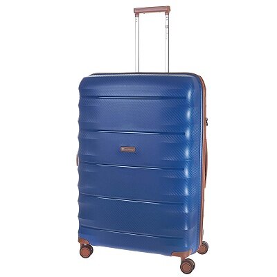 Чемодан BestBags, 113 л, синий