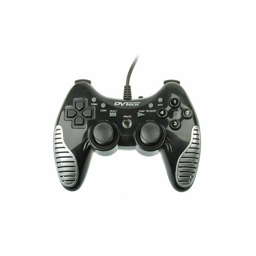 Геймпад проводной DVtech JS82 Shock Air PC black с вентилятором 69000₽