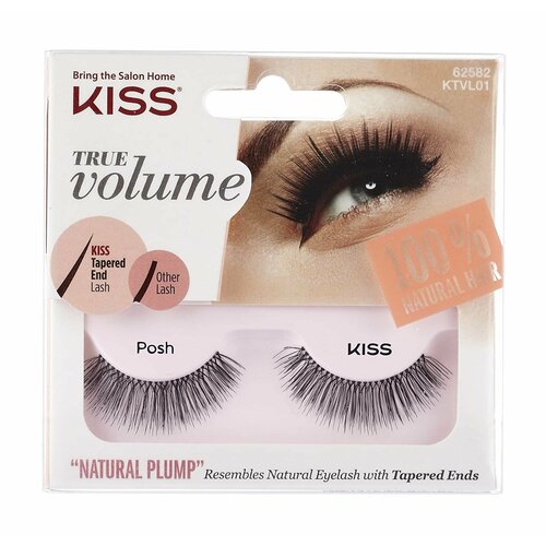 Накладные ресницы / Kiss True Volume Накладные ресницы Lash Posh