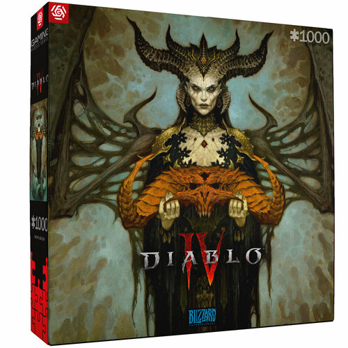 пазл diablo ii resurrected 1000 элементов Пазл Diablo IV Lilith - 1000 элементов (Gaming серия)