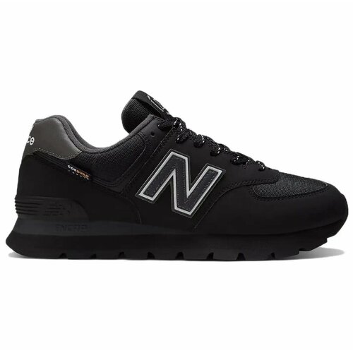 Кроссовки New Balance 574, полнота D, размер 9US, черный