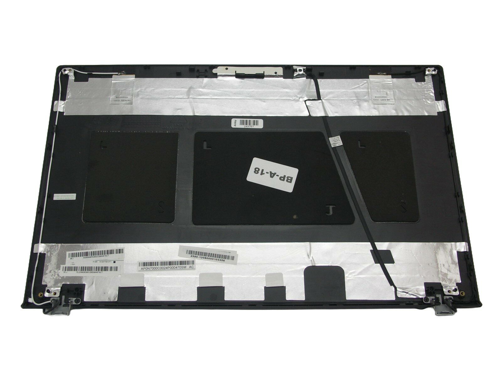 Крышка матрицы для ноутбука Acer Aspire V3-531 V3-551 V3-571 черный (BP-A-18)