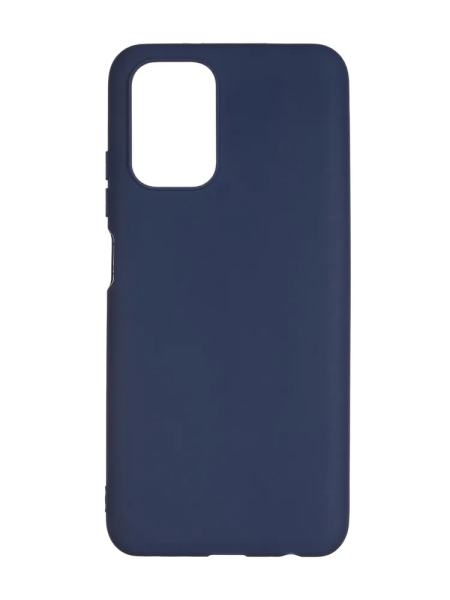 Чехол защитный TPU LuxCase для Xiaomi Redmi Note 10s, Синий, 1,1 мм - фото №1