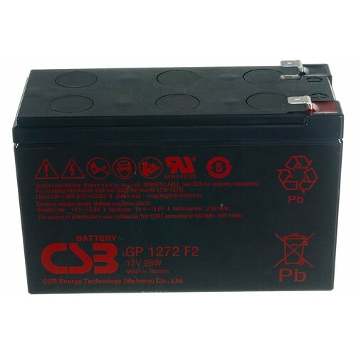 CSB Аккумулятор для ИБП GP1272/28W/