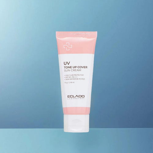 Eclado солнцезащитный крем, выравнивающий тон SPF 50 UV Tone Up Cover Sun Cream 70 ml