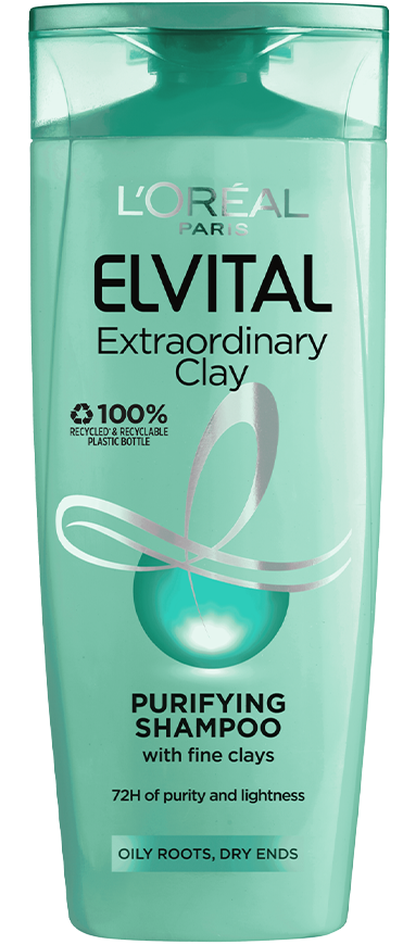 Шампунь LOREAL Paris Extraordinary Clay три вида глины 250 мл (из Финляндии)